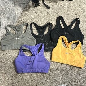 Nike Dri-Fit Sports Bra Bundle Size Small